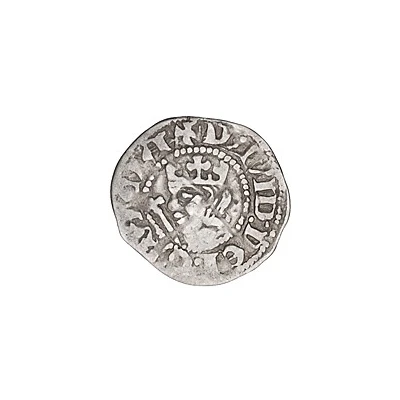 ½ Penny - David II 1st Coinage, 1st Issue ND front