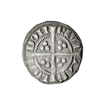 ½ Penny - Edward I London mint; class 3c ND back