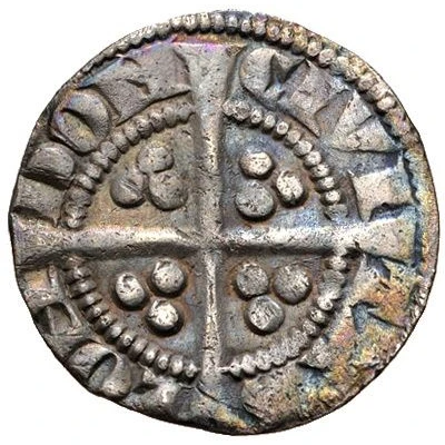 ½ Penny - Edward I London mint; class 3g ND back