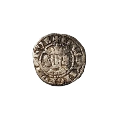 ½ Penny - Edward I London mint; class 4e ND front