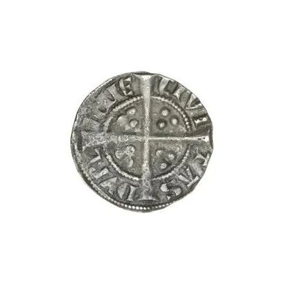 ½ Penny - Edward I Second coinage, Class I, Dublin ND back