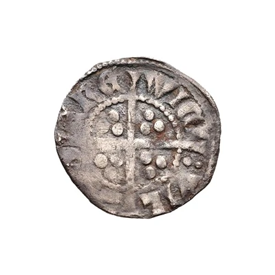 ½ Penny - Edward II Berwick-on-Tweed ND back