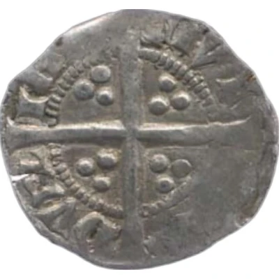 ½ Penny - Edward III ND back