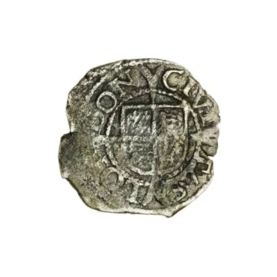 ½ Penny - Edward VI 3rd period; base issue ND back