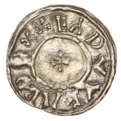 ½ Penny - Edward the Elder Small Cross type front