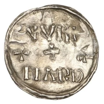 ½ Penny - Edward the Elder Small Cross type back