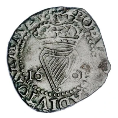 ½ Penny - Elizabeth I Third coinage front