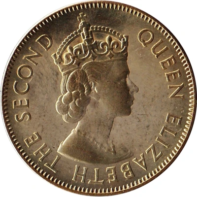 ½ Penny - Elizabeth II Jamaican Coinage front