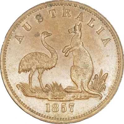 ½ Penny - Fisher - South Yarra Melbourne; Victoria back