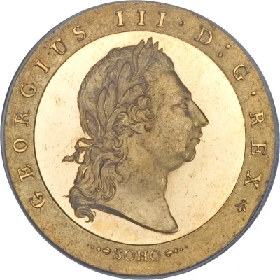 ½ Penny - George III Pattern front