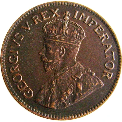 ¼ Penny - George V ¼ Penny ¼ front