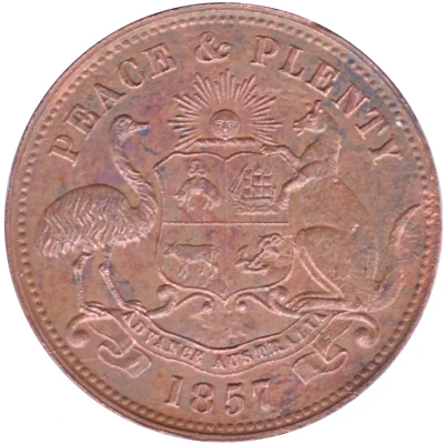 ½ Penny - Hanks and Lloyd Sydney; New South Wales back