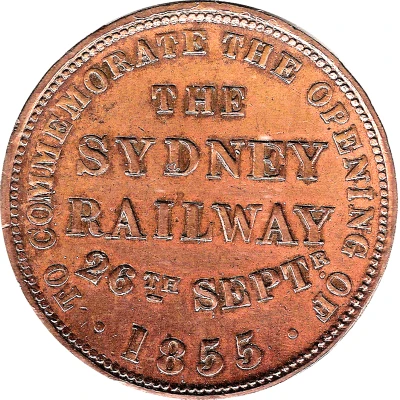 ½ Penny - Hanks and Lloyd Sydney; New South Wales back