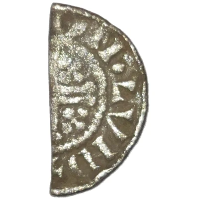 ½ Penny - Henry III Short Cross type; class 6c ND back