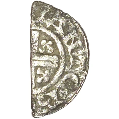 ½ Penny - Henry III Short Cross type; class 7c ND back