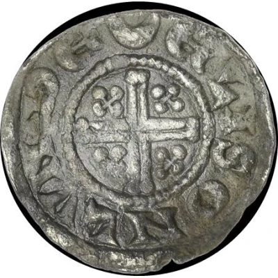 ½ Penny - Henry III Short Cross type ND back