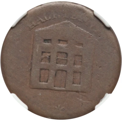 ½ Penny Imitation Nova Scotia - Warehouse / Harp ND front