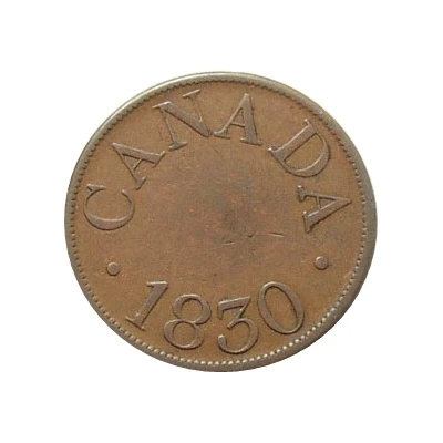 ½ Penny James Duncan Token front