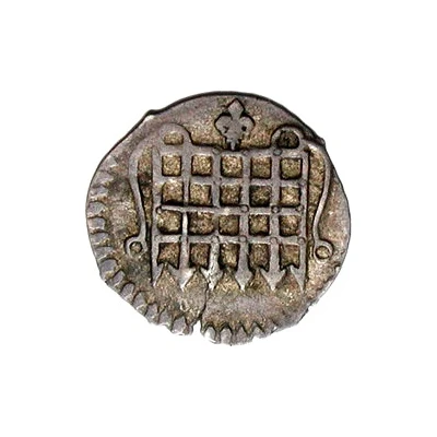 ½ Penny - James I 1st coinage ND front