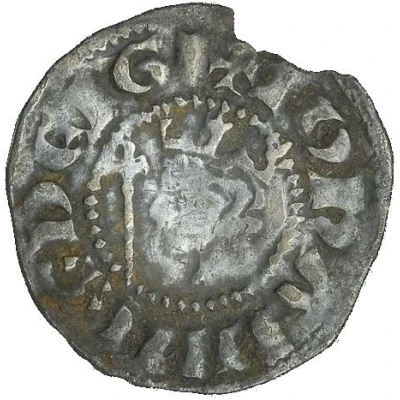 ½ Penny - John Balliol 1st Coinage ND front