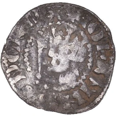 ½ Penny - John Balliol 1st Coinage ND front