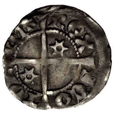 ½ Penny - John Balliol 2nd Coinage ND back