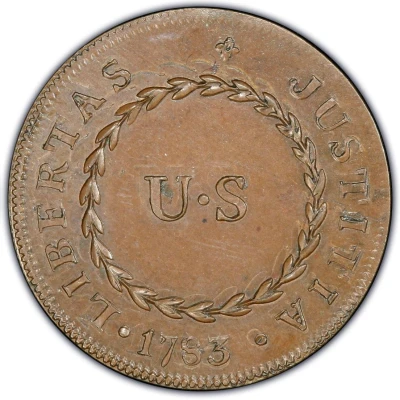 ½ Penny - Nova Constellatio “Blunt Rays, CONSTELATIO” front