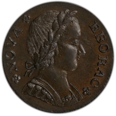 ½ Penny - Nova Eborac front