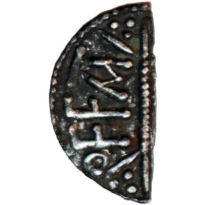 ½ Penny - Offa Light Coinage; non-portrait type front