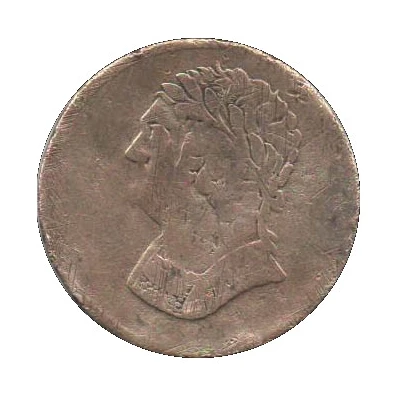 ½ Penny Original Bust and Harp front