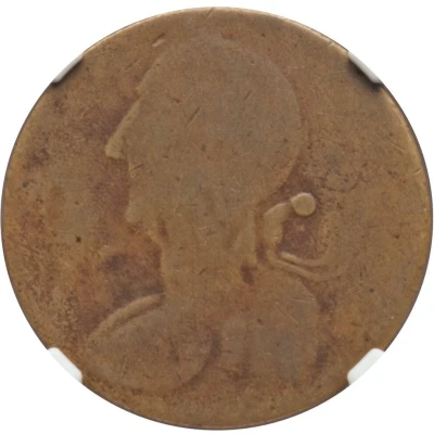 ½ Penny Regal Imitation - George III left ND front