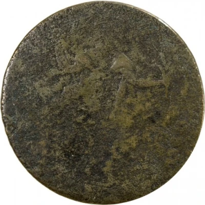 ½ Penny Regal Imitation - George III left ND back