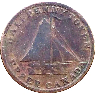 ½ Penny Sloop Token - To Facilitate Trade front