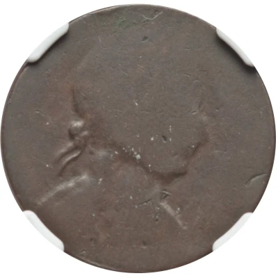 ½ Penny Tiffin Token - Imitation - George III/Commerce front