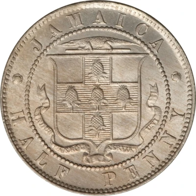 ½ Penny - Victoria back