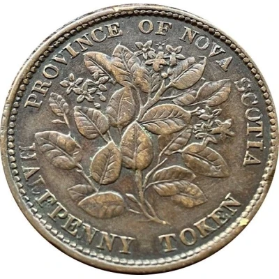 ½ Penny - Victoria back