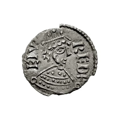 ½ Penny Viking imitation in the name of Alfred front