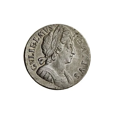 ½ Penny - William III 1st issue front