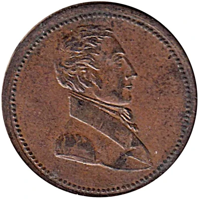 ½ Penny (commercial change) ND front