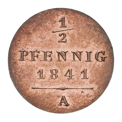 ½ Pfennig - Henry LXII back