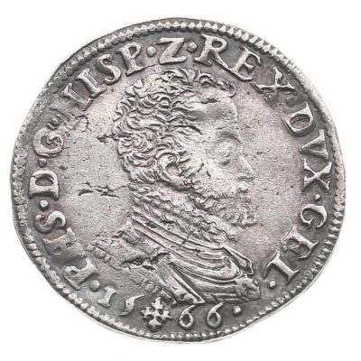 ⅕ Philipsdaalder - Philip II front