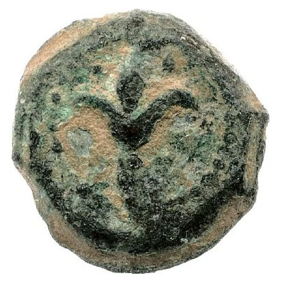 ½ Prutah - Alexander Jannaeus 103 BC - 76 BC back