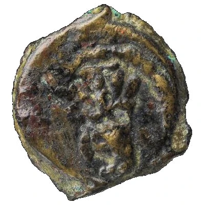 ½ Prutah - Herod the Great 40 BC - 4 BC back