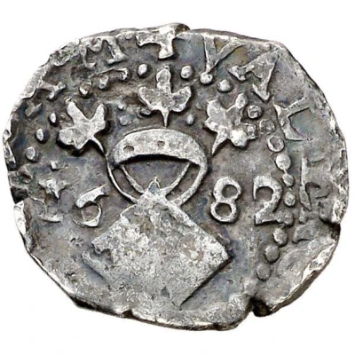 ½ Real - Charles II without value back