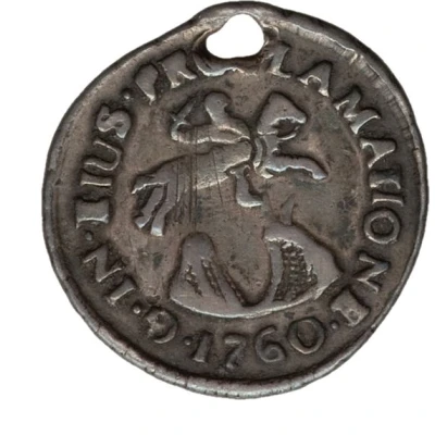 ½ Real - Charles III Proclamation back