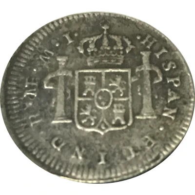 ½ Real - Charles III portrait back