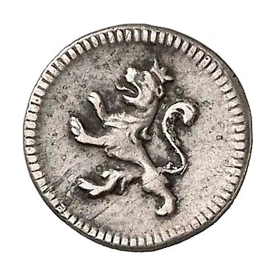 ¼ Real - Charles IV with mintmark back