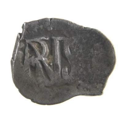 ½ Real - Ferdinand VI Monogram back