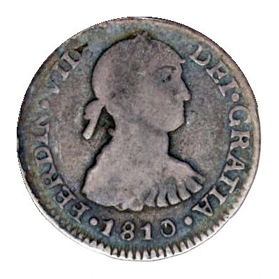 ½ Real - Ferdinand VII first type front