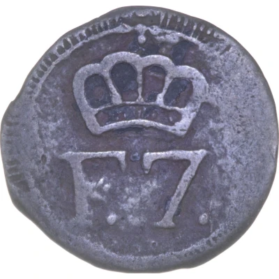 ¼ Real - Ferdinand VII ND front